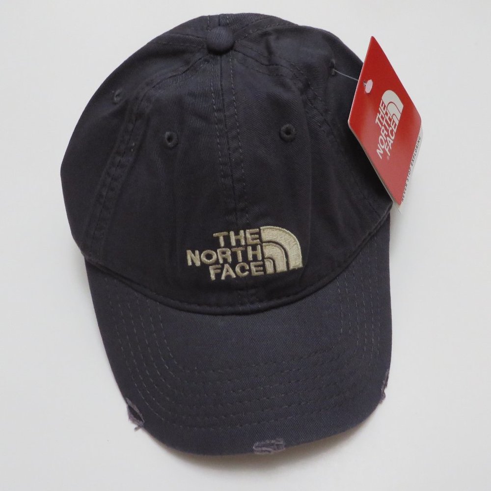 The North Face simple logo cap, ripped blue, japan market